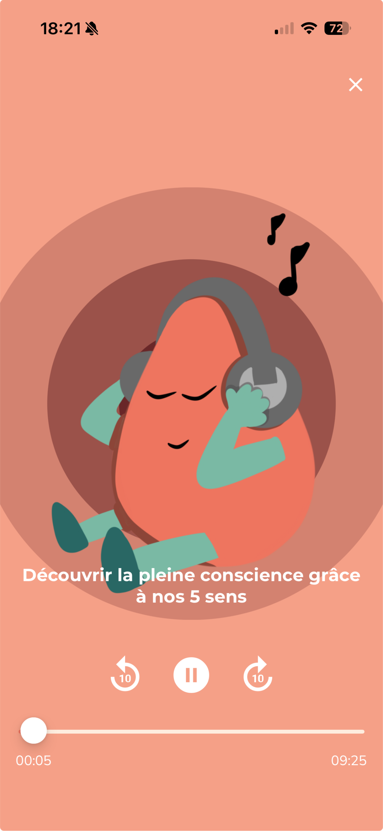 Séance de méditation guidée dans Andrew