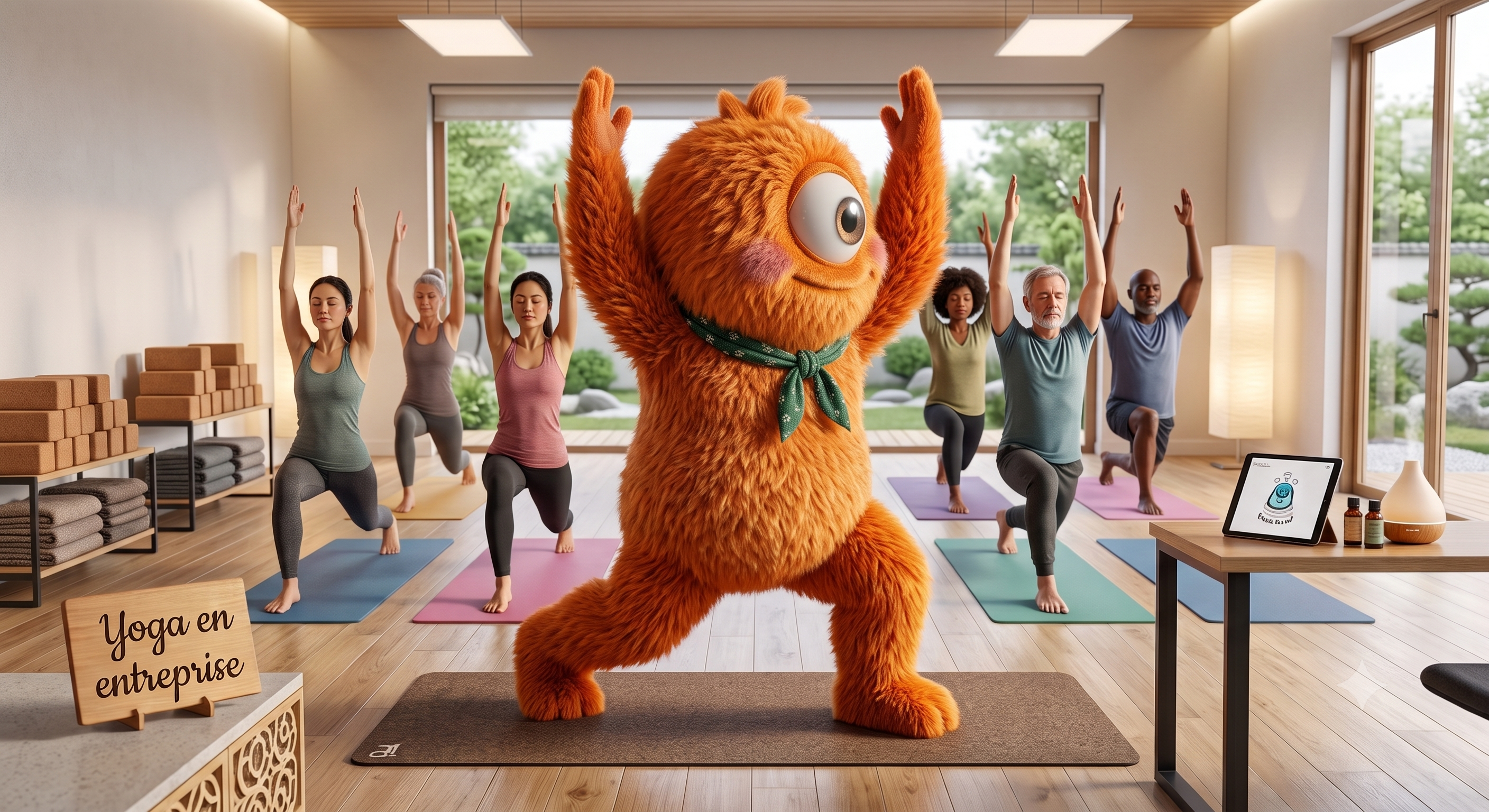 Cours de yoga en entreprise